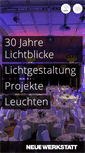 Mobile Screenshot of neuewerkstatt.ch